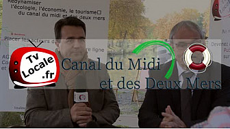 Jean-Paul DELACHOUX Président de l'Association des Communes Riveraines du Canal du Midi et des Deux Mers #TvLocale_fr