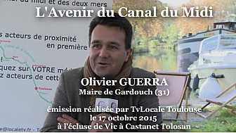 Olivier GUERRA Maire de Gardouch répond aux questions de TvLocale sur l'Avenir du Canal du Midi #CanalDuMidi #TvLocale_fr 