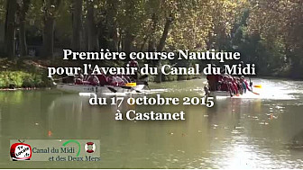 Canal du Midi et Canal des Deux Mers: première course Nautique pour l'Avenir du Canal du Midi @TvLocale_fr 